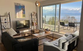 Leman Panoramique Avec Terrasse A Deux Pas Du Centre-Ville